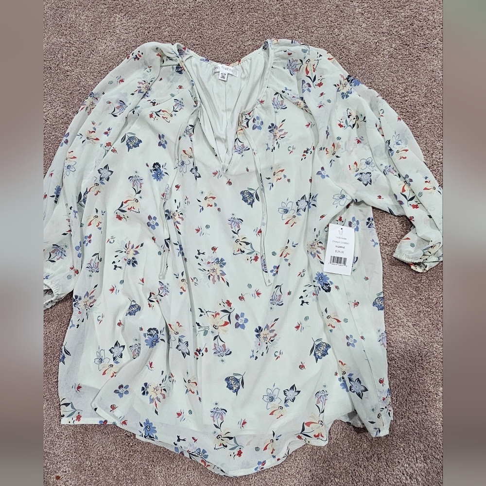 Daily Thread Mint green top XL brand New in tag